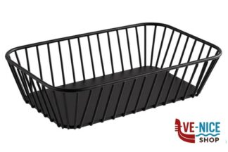 cestini per il pane URBAN-CESTELLO GN 1.4 METALLO NERO 26,5X16,2 H 7,5 APS ASSHEUER POTT GMBH E CO KG