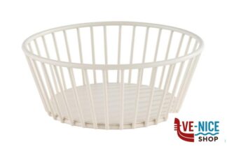 cestini per il pane URBAN-CESTINO METALLO TONDO CM.17 H.7 BIANCO APS ASSHEUER POTT GMBH E CO KG