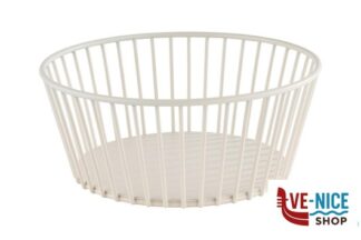 cestini per il pane URBAN-CESTINO METALLO TONDO CM.20 H.8,5 BIANCO APS ASSHEUER POTT GMBH E CO KG