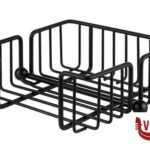 0 URBAN-PORTATOVAGLIOLI QUADRATO IN METALLO COLORE NERO CM19X19 H.7,5. CONTIENE CIRCA 50 TOVAGLIOLI 11770 APS  ASSHEUER POTT GMBH E CO KG