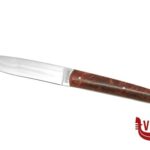 UTSET - COLTELLO CM 22,5 MANICO LEGNO ROSSO COMAS coltelli 6 pezzi