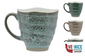 tazze mug VANITY-TAZZA MUG SENZA PIATTO 38CL COLORI ASSORTITI IN STONEWARE IMPORT TAVOLA