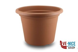 0 VASO CILINDR CM 25X17H COLORI T COTTA TERAPLAST