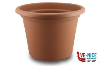 plastica VASO CILINDR CM 30X21H COLORI T COTTA TERAPLAST