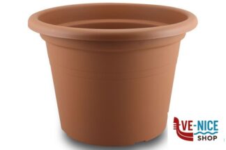 plastica VASO CILINDRICO CM 35X24H COLORI TERRA COTTA TERAPLAST