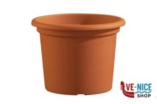 plastica VASO GEO CILINDRICO PLASTICA CM 50- COTTO 01 EURO 3 PLAST