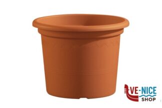 plastica VASO GEO CILINDRICO PLASTICA CM 30- COTTO 01 EURO 3 PLAST