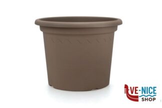 plastica VASO GEO TORTORA CM 20 CILINDRICO EURO 3 PLAST