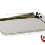acciaio VASSOIO DA VETRINA INOX CM.27X21 1093027 ILSA