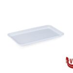 cucina VASSOIO BIANCO ESPOSITORE SALUMIERE CM.30X16X2,5 BORDO PIANO GIGANPLAST