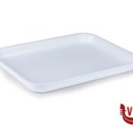 cucina VASSOIO BIANCO ESPOSITORE SALUMIERE CM.44X33X4 GIGANPLAST