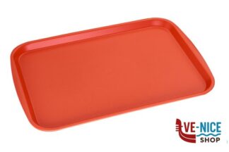 sottopiatti/vassoi VASSOIO FAST FOOD POLIPROPILENE CM.43,5X31 ARANCIO  PRFFMA INOX MACEL