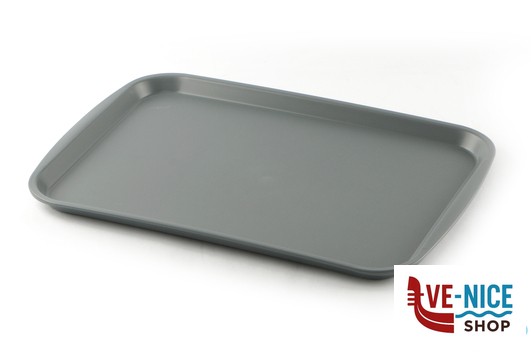 sottopiatti/vassoi VASSOIO FAST FOOD POLIPROPILENE CM.43,5X31 GRIGIO PRFFMG INOX MACEL
