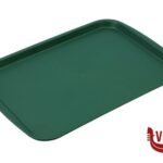 sottopiatti/vassoi VASSOIO FAST FOOD POLIPROPILENE CM.43,5X31 VERDE  PRFFMV INOX MACEL