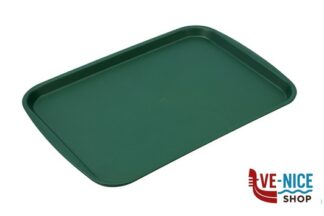 sottopiatti/vassoi VASSOIO FAST FOOD POLIPROPILENE CM.43,5X31 VERDE  PRFFMV INOX MACEL