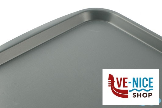 sottopiatti/vassoi VASSOIO FAST FOOD POLIPROPILENE CM.43,5X31 GRIGIO PRFFMG INOX MACEL - immagine 2