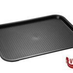 0 VASSOIO FAST FOOD POLIPROPILENE NERO CM 41X30,5 IMPILABILE ED ANTISCIVOLO 00536 APS  ASSHEUER POTT GMBH E CO KG