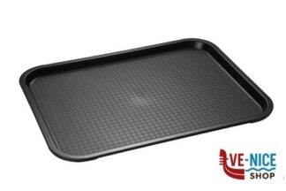 0 VASSOIO FAST FOOD POLIPROPILENE NERO CM 41X30,5 IMPILABILE ED ANTISCIVOLO 00536 APS ASSHEUER POTT GMBH E CO KG