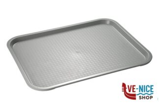 0 VASSOIO FAST FOOD POLIPROPILENE GRIGIO CM 45X35,5 IMPILABILE ED ANTISCIVOLO 00543 APS ASSHEUER POTT GMBH E CO KG