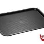 0 VASSOIO FAST FOOD POLIPROPILENE NERO CM 45X35,5 IMPILABILE ED ANTISCIVOLO 00541 APS  ASSHEUER POTT GMBH E CO KG