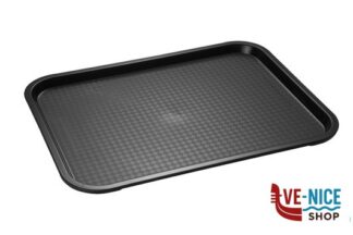 0 VASSOIO FAST FOOD POLIPROPILENE NERO CM 45X35,5 IMPILABILE ED ANTISCIVOLO 00541 APS ASSHEUER POTT GMBH E CO KG