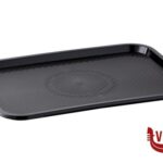 0 VASSOIO FAST FOOD POLIPROPILENE NERO GN 1.1 CM 53X32,5 IMPILABILE ED ANTISCIVOLO 00553 APS  ASSHEUER POTT GMBH E CO KG