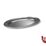 acciaio VASSOIO OVALE INOX CM 35X23,5  7095 COMAS