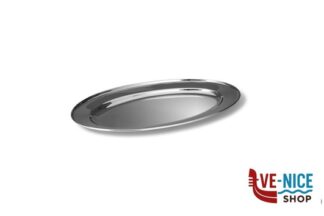 acciaio VASSOIO OVALE INOX CM 35X23,5 7095 COMAS