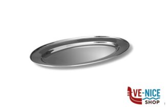 acciaio VASSOIO OVALE INOX CM 45X29,5 7097 COMAS