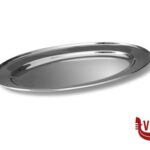 acciaio VASSOIO OVALE INOX CM 60X41,5 7099 COMAS