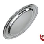 sottopiatti/vassoi VASSOIO OVALE PORTATA CM 45 INOX ILSA