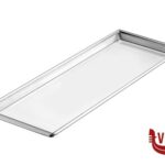 acciaio VASSOIO PASTICCERIA INOX CM 58X21X2 PINTI INOX
