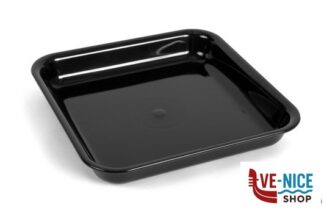 plastica VASSOIO ANTIASSORBENTE IN PMMA CM.22X22X3,5 NERO 130 A6-NER MOBIL PLASTIC