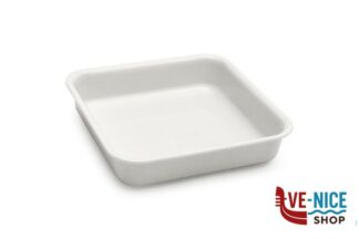 plastica VASSOIO ANTIASSORBENTE IN PMMA CM.22X22X5 BIANCO 128 A6-BIM MOBIL PLASTIC