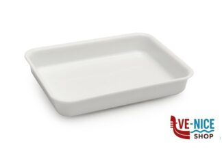 plastica VASSOIO ANTIASSORBENTE IN PMMA CM.22X29,5X5 BIANCO 128 A4-BIM MOBIL PLASTIC