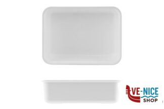 plastica VASSOIO ANTIASSORBENTE IN PMMA CM.22X29,5X8,5 BIANCO MOBIL PLASTIC