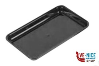 plastica VASSOIO ANTIASSORBENTE IN PMMA CM.22X29,5X8,5 NERO MOBIL PLASTIC