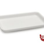 plastica VASSOIO ANTIASSORBENTE IN PMMA CM.22X36X3,5 BIANCO 130 A7-BIM MOBIL PLASTIC