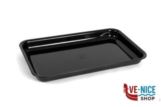 plastica VASSOIO ANTIASSORBENTE IN PMMA CM.22X36X3,5 NERO 130 A7-NER MOBIL PLASTIC