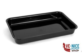 plastica VASSOIO ANTIASSORBENTE IN PMMA CM.22X36X5 NERO 128 A7-NER MOBIL PLASTIC