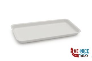 plastica VASSOIO ANTIASSORBENTE IN PMMA CM.22X44X3,5 BIANCO 130 A3-BIM MOBIL PLASTIC