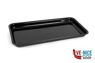 plastica VASSOIO ANTIASSORBENTE IN PMMA CM.22X44X3,5 NERO 130 A3-NER MOBIL PLASTIC