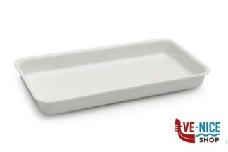 plastica VASSOIO ANTIASSORBENTE IN PMMA CM.22X44X5 BIANCO 128 A3-BIM MOBIL PLASTIC