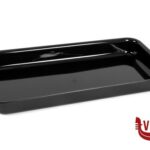 VASSOIO ANTIASSORBENTE IN PMMA CM.22X44X5 NERO 128 A3-NER MOBIL PLASTIC plastica 1 pezzi