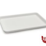 plastica VASSOIO ANTIASSORBENTE IN PMMA CM.29X44X3,5 BIANCO 130 A5-BIM MOBIL PLASTIC