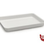 plastica VASSOIO ANTIASSORBENTE IN PMMA CM.29X44X5 BIANCO 128 A5-BIM MOBIL PLASTIC
