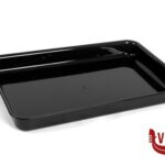 plastica VASSOIO ANTIASSORBENTE IN PMMA CM.29X44X5 NERO 128 A5-NER MOBIL PLASTIC