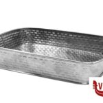 acciaio VASSOIO RETTANGOLARE ACCIAIO CM.28X18,5X3 - GPSS89 TABLECRAFT