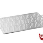 sottopiatti/vassoi VASSOIO E TAGLIERE RETTANGOLARE, CON PIEDINI E FORATO, 40X60 CM GI METAL