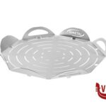 sottopiatti/vassoi VASSOIO-TAGLIERE PIZZA TONDO ALLUMINIO FORATO CON PIEDINI CM 41 VPFT41 GI METAL